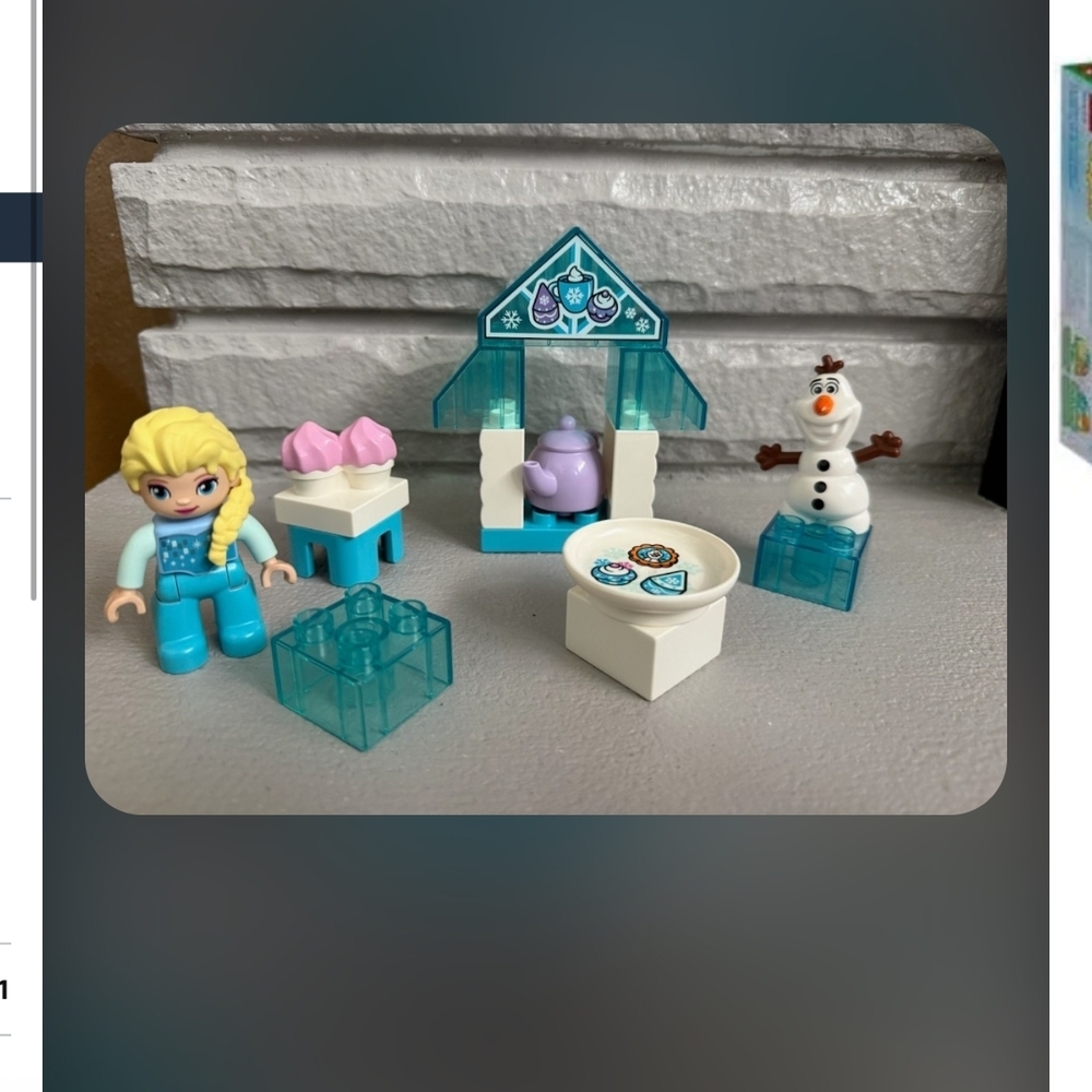 Lego Duplo Frozen-Themed Building Set with Elsa and Olaf